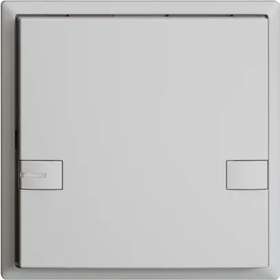 Poussoir ENC KNX 1× EDIZIOdue colore gris clair RGB avec LED 