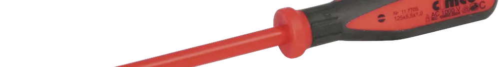 Tournevis 5.5×1mm VDE 1000V 240mm 