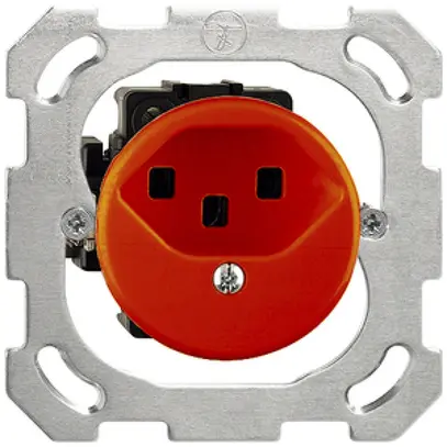 Prise ENC FH T23 16A orange, bornes à vis 