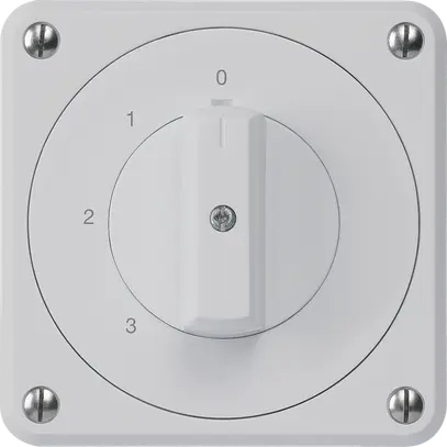 Interruttore rotativo INC robusto IP55 S5/1P grigio per combinazione 