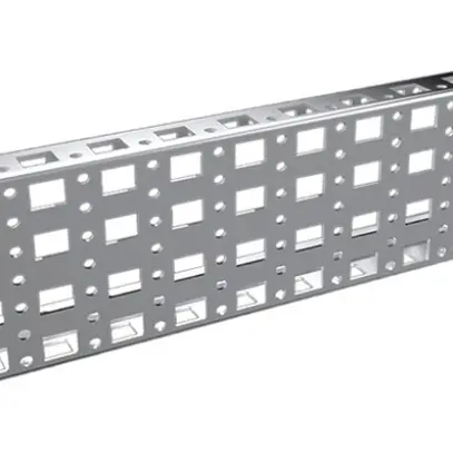 Châssis de montage Rittal VX 8100.731 438×89×23mm barre acier affiné 2pcs 
