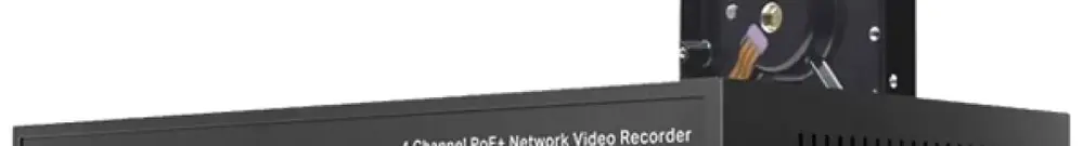 Enregistreur vidéo TP-Link VIGI NVR1104H-4P 4×V-IN 1×LAN 4×PoE 1×SATA ≤10TB 