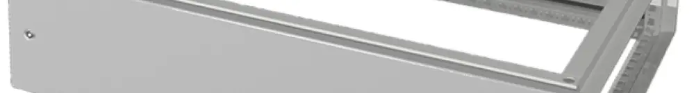 Aufsatzrahmen Rittal VX 8618.511 800×200×600mm Dachbeplankung grau 