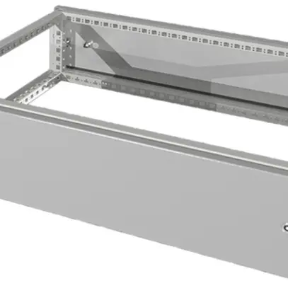 Aufsatzrahmen Rittal VX 8618.511 800×200×600mm Dachbeplankung grau 