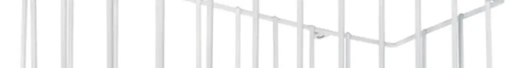 Griglia di protezione ESYLUX 140 SLA 14m, 410×140×140mm 