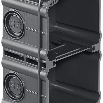 Boîte ENC HSB Basic pour béton 2×1, 130×70×52 mm 