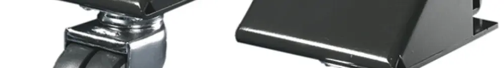 Rullo trasportatore Rittal VX 8100.700 100mm set per VX nero 4pz 