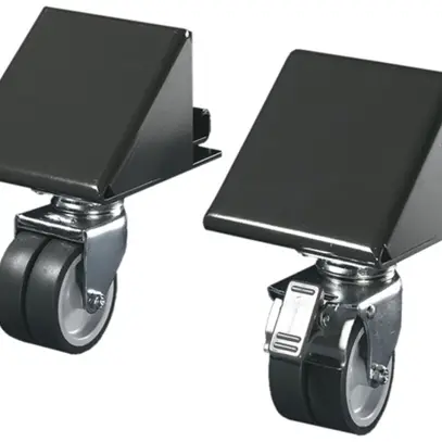 Rullo trasportatore Rittal VX 8100.700 100mm set per VX nero 4pz 