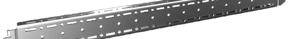 Barre de montage Rittal VX 8617.710 438×39×18mm gris 4pcs 