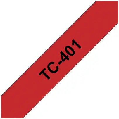 Cassette ruban TC 12mm×7.7m rouge 