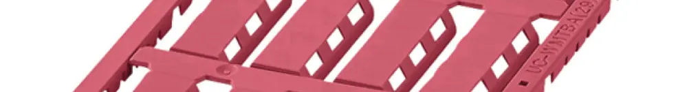 Kabelmarker PX UC-WMTBA (29X8)/PP LRD 29×8mm 12 Stück hellrot 