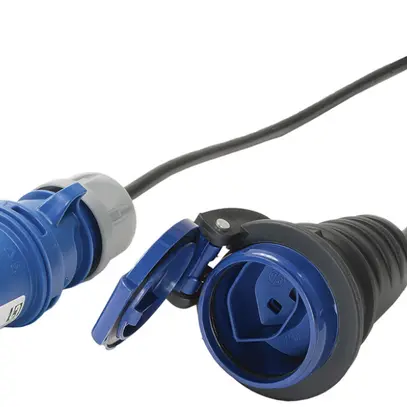 Cavo di prolunga Steffen Td 3×1.5mm² 2m CEE16/3/T23 per l'industria nero 