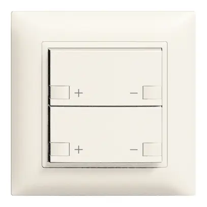 Variatore INC ZEP 2c/2t staz. centrale/secondaria EDIZIOdue bianco 