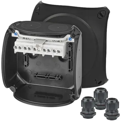 Boîte de dérivation AP Hensel KX 0606 AX Ex-2/22 5×6mm² 130×130×77mm IP66 no 