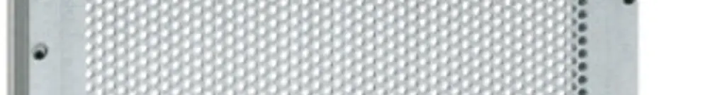 Pannello media Hager univers per INC 5-file 2 file modulari 250×750mm 