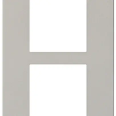 Intestazione INC Legrand Arteor 4×1, verticale, pearl alu 