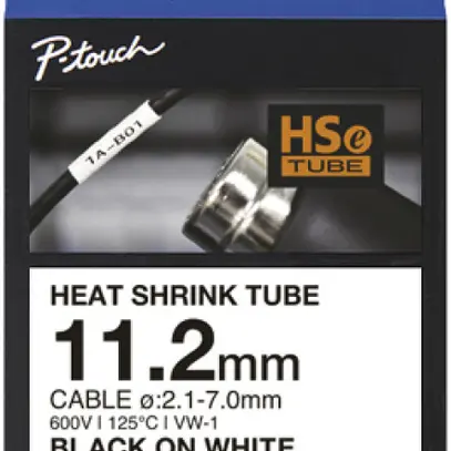 Guaina termoretraibile Brother HSE-231E 1.5m×Ø11.2mm per cavo Ø7…2.1mm bi-ne 