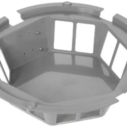 Boîtier Woertz pour DAK 8857/8861 12 FLF vertical vide 