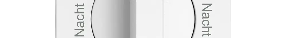Montageset EDIZIO.liv SNAPFIX® f.Drehschalter m.Griff Nacht-Tag-Nacht-Tag ws 