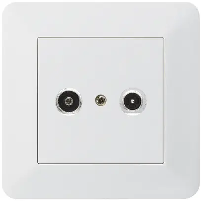 Presa antenna INC kallysto.trend R/TV 4dB 2GHz bianco 