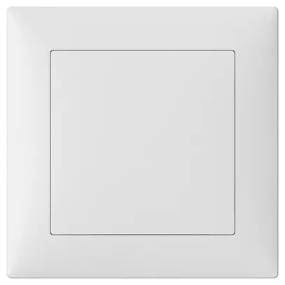 Plaque de fermeture SIDUS blanc 
