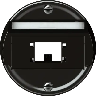 Scatola di raccordo origin cat.6 obliquo 60×60mm nero 