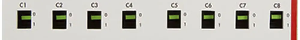 Actionneur-commutateur AMD KNX Luxomat SA8-230/16/H/EM/KNX, 8-fois, 16A/230VAC 