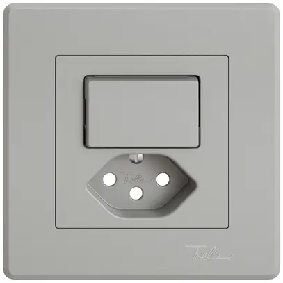 UP-Montageset EDIZIO.liv SNAPFIX® für Kombi.T13 mit 1 Druckknopf unbel.hgu 