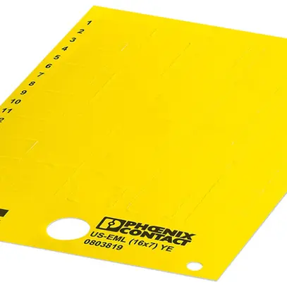 Etikett PX US-EML (16X7) YE selbstklebend 16×7mm gelb 