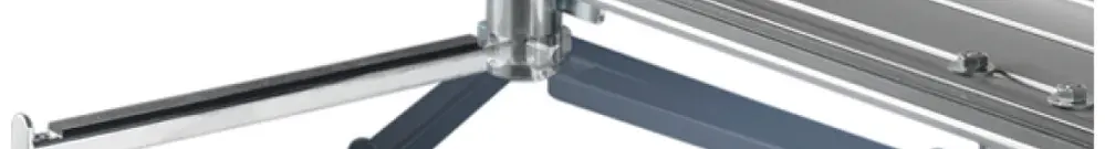 Étagère Rittal CP 6514.200 278×69×33mm pour clavier standard gris 2pcs 