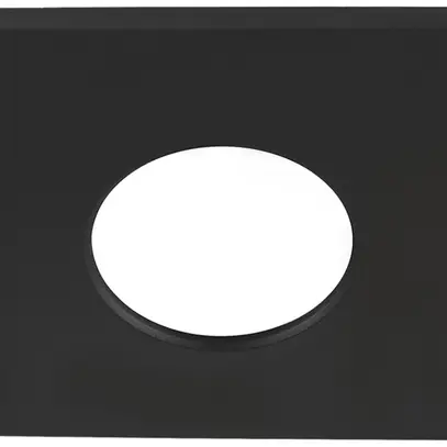 Bague de recouvrement SLV UNIVERSAL IP65 matière synthétique 88×88×3.5mm noir 