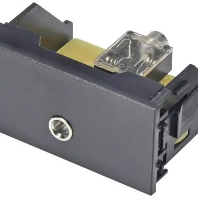 Jack-Modul Cecoflex für AV-Montagesystem, 3.5mm f/f, schwarz 
