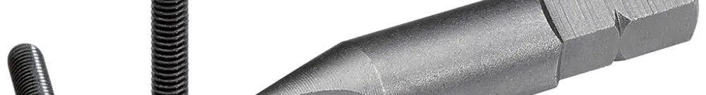Vite anti-vandalismo Hager robusto, 16mm, nero, 20 pezzi, con utensile 