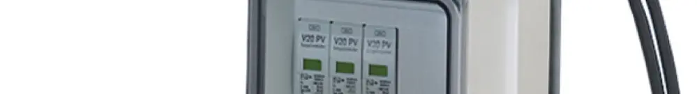 PV Kasten ENYSUN mit MC4-Stecker DC Überspannungsableiter Typ 2 