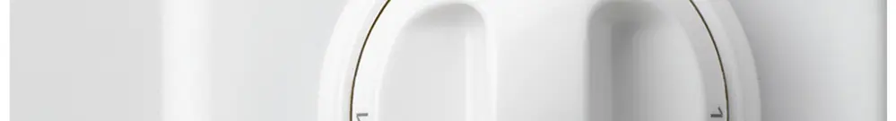 Interruttore rotativo AP basico 3/1L bianco con manopola 