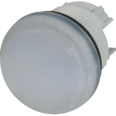 Testa ETN per lampada spia 22.5mm bianco 