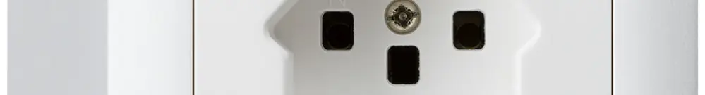 Prise AP kallysto T25 blanc bornes à vis 