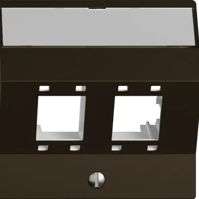 Kit di montaggio EDIZIO.liv SNAPFIX® per freenet cat.5e/6 2× ma 