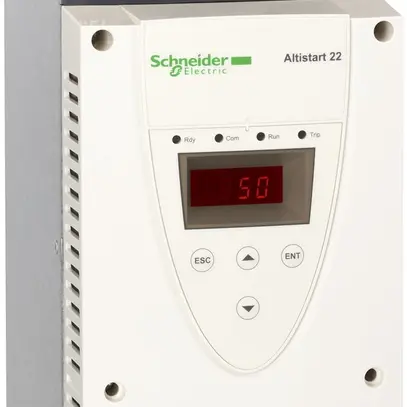 Salvamotore Schneider Electric 230…440V, 47A 22kW, ATS22D47Q 
