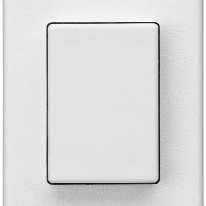 Interruttore a pulsante INS Hager FLF 10A/250V 3/2L bianco 