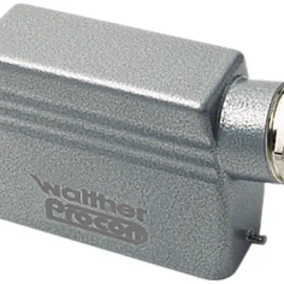 Boîtier de fiche Walther PROCON T708716, filetage 1×M25, H=72mm, Al 