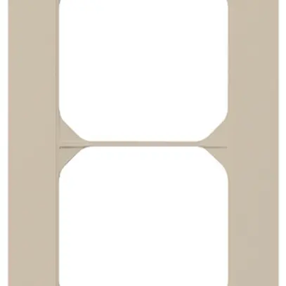 Telaio di copertura INC kallysto.trend 4×1 beige 94×274mm 
