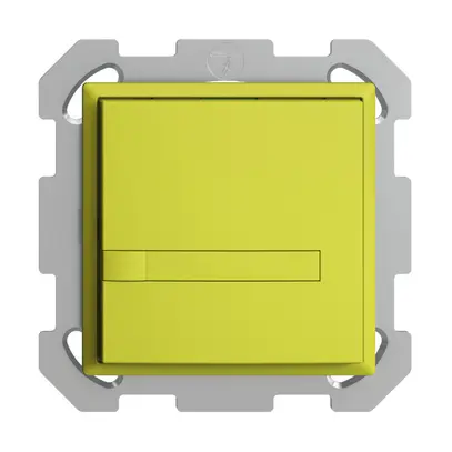 Poussoir KNX RGB ENC EDUE, 250mW, s.LED, a.papier, 1×poussoir, 1×touche, lem 