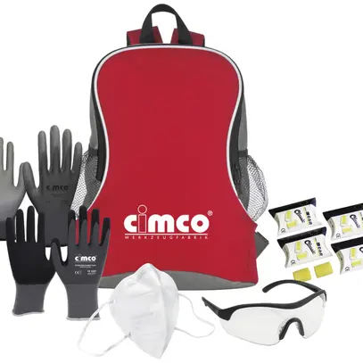 Set di dispositivi di protezione individuale CIMCO 15 pezzi 