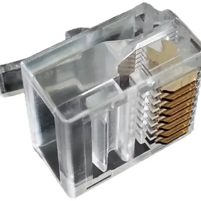 Spina FCC RJ45 8/8 corta Molex 13mm 