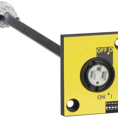 Commande à poignée motrice Schneider Electric INS rouge/jaune 