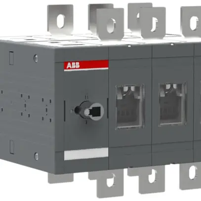 Commutateur de charge ABB OT630E03C, 3P 630A/690V, commutation ouverte I-O-II 