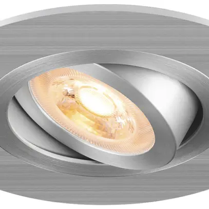 Downlight LED SLV NEW TRIA 75 XL GU10 1×10W REG Ø110mm argento 