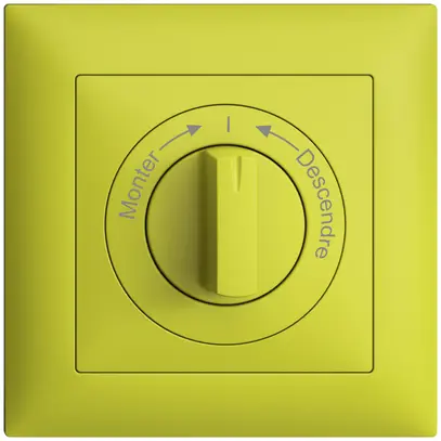Kit frontale Monter->I<- Descendre EDIZIOdue 88×88mm lemon 