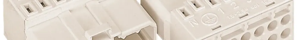 Spina DOTLUX LINEA 7 poli regolabile bianco 